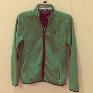 Brooks Brothers fleece jacket, EUC, Size S.